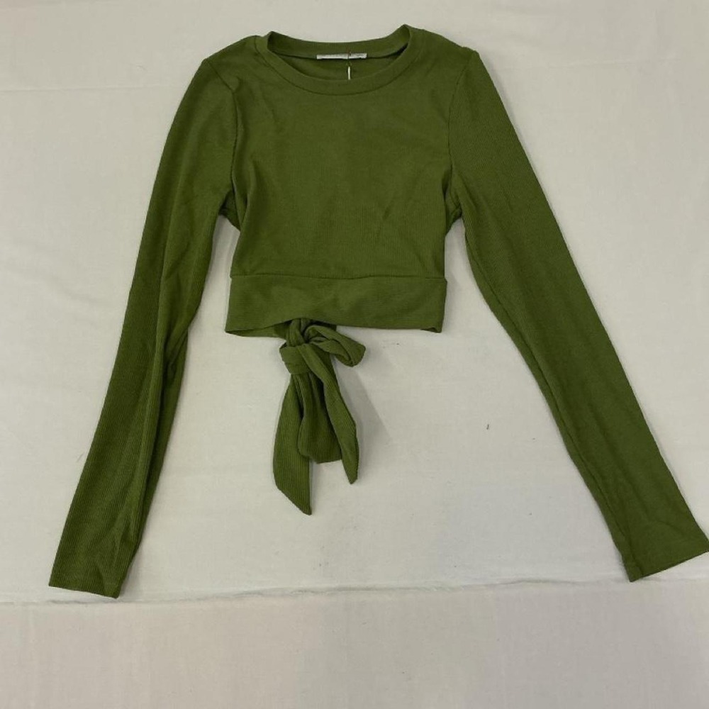 Stylish ribbed crop top